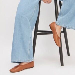 Everlane toasted almond ballet flat